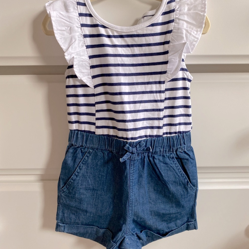 PRIMARK | Stripe Romper